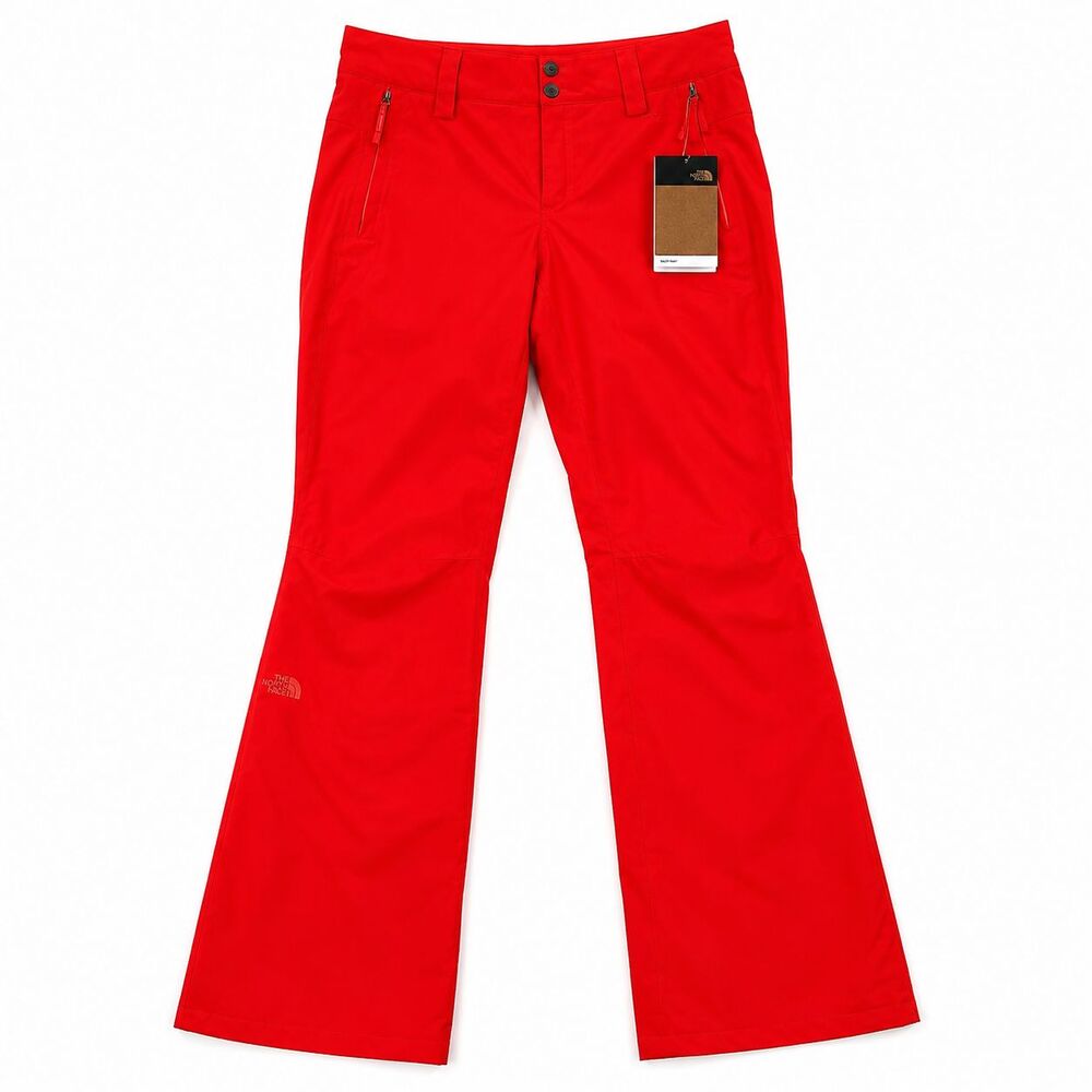 New The North Face Ski Pants Fiery Red Size Small All Mountain Dry Vent nwt